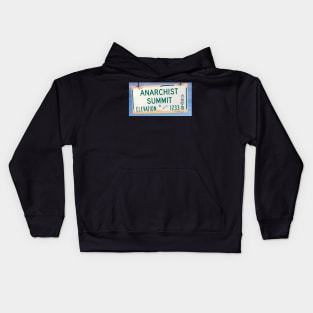 Anarchist Summit BC Canada Kids Hoodie